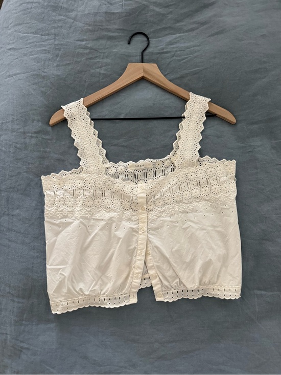 Doen Tops - Doen estelle top in white size medium